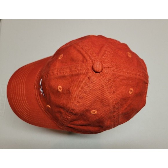 Virginia Tech Hokies w/ State Outline Legacy 92 Hat Cap Red / Orange Adjustable - Picture 5 of 9